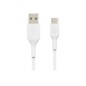 Belkin BoostCharge USB Type-C kabel 1m Hvid